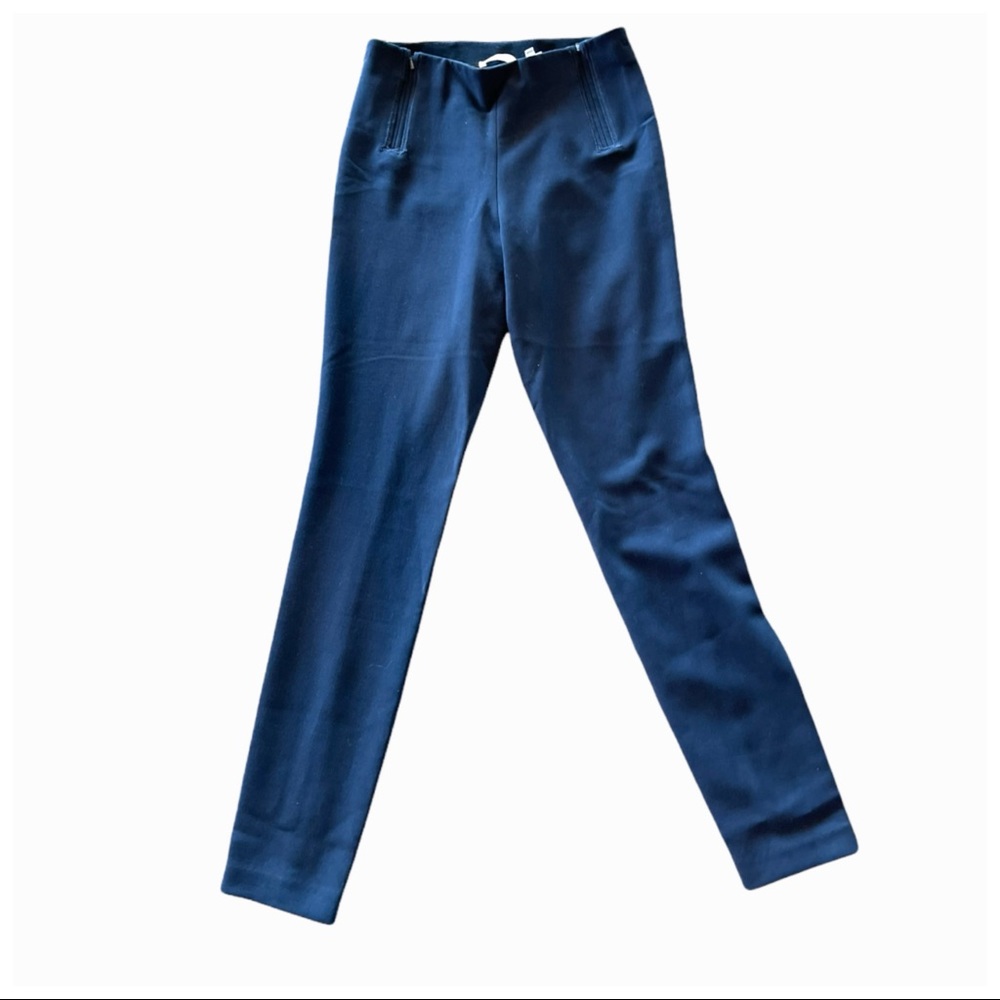 Byron Lars Zipper Accent Stretch Skinny High Waist Pants - Picture 6 of 12